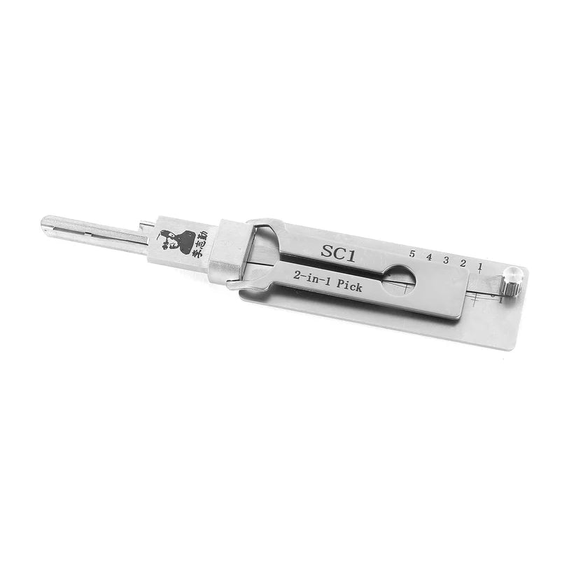 KW1, SC1 Lishi Tool For Most Common Home Locks - Set of 2